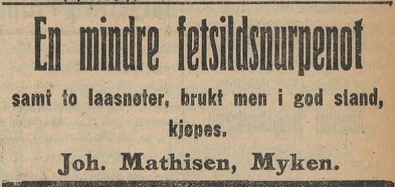 Nordlandsposten 1917 07 07.